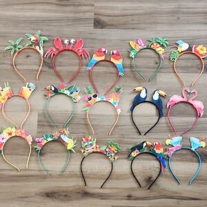 Colorful Tropical Themed Headbands